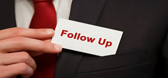 Effective follow-ups by mTap