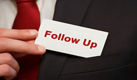 Effective follow-ups by mTap