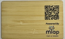 mTap Wooden Card
