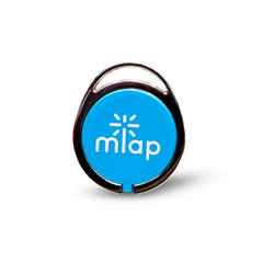 Blue NFC key fob card